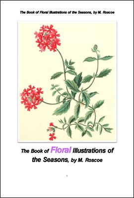  ɳ ȭ׸å.The Book of Floral Illustrations of the Seasons, by M. Roscoe